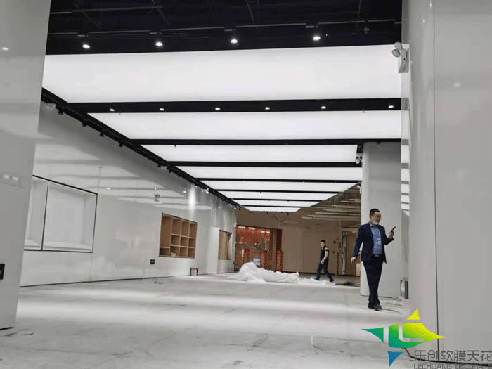 小鵬汽車(chē)A級(jí)軟膜天花吊頂圖片